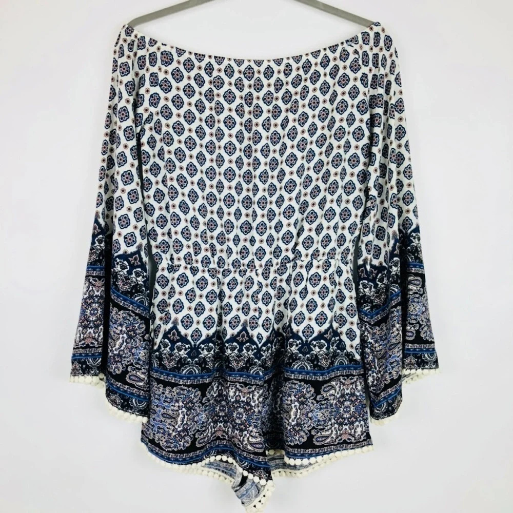 New‎ Forever 21 Off The Shoulder Shorts Romper Med